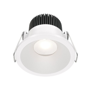 Spot LED incastrabil design modern IP44 Zoom alb - Img 1