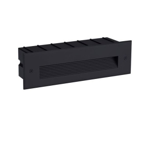 Spot LED incastrabil exterior, ambiental, IP65, POLKA negru