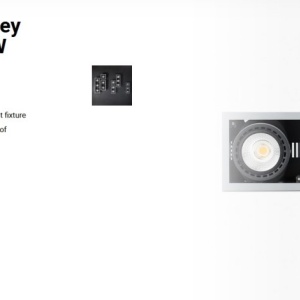 Spot LED incastrabil MINI COLIN-3 Grey recessed 54-75W 3000K 20° 110148 universul-luminii.ro