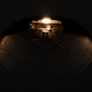 Spot LED incastrabil scari / perete exterior IP65 Bil negru 119978 universul-luminii.ro