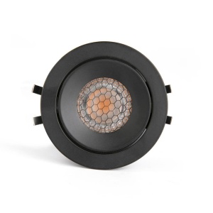 Spot LED incastrat directionabil IP44 KIVI negru 5W 3000K