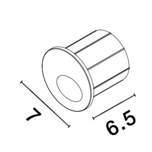 Spot LED incastrat iluminat exterior IP54 CIRCE antracit 560368 universul-luminii.ro
