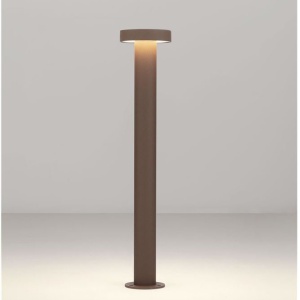 Stalp exterior IP65 LED 3000K GONG corten H-60cm - Img 3