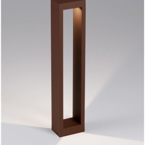 Stalp exterior LED 2700K IP65 DOLIX corten, H-60cm - Img 5