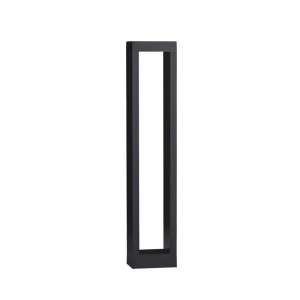 Stalp exterior LED 2700K IP65 DOLIX negru, H-60cm - Img 9