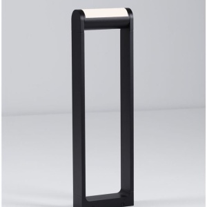 Stalp exterior LED 2700K IP65 Rox negru, H-60cm - Img 6