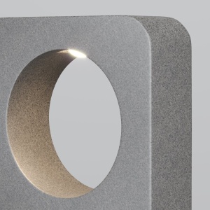 Stalp exterior LED IP65 Betone H-49cm - Img 4