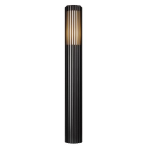Stalp iluminat exterior design nordic IP44 Aludra H-95CM seaside black