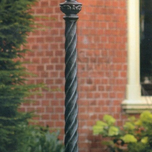 Stalp iluminat exterior din fier forjat, inaltime 247cm, AL 6784 176168 universul-luminii.ro
