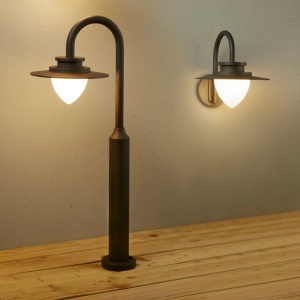 Stalp iluminat exterior IP54 LED Dorchester 80cm 113528 universul-luminii.ro