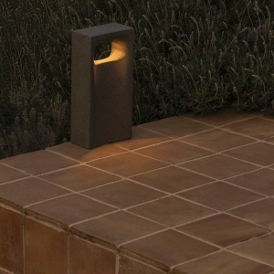Stalp LED iluminat exterior IP55 GLINT 2700K H-40cm gri - Img 2