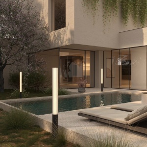 Stalp LED iluminat exterior IP65 Gardenia 32W - Img 2