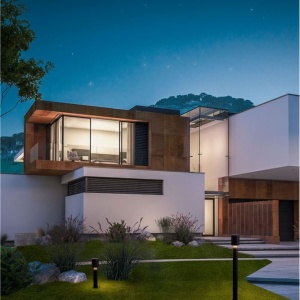 Stalp LED iluminat exterior modern IP65 Royal H-59,5CM 158228 universul-luminii.ro