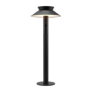 Stalp LED solar de exterior cu senzor de miscare IP44 Justina negru