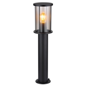 Stalp mic pentru exterior design modern IP54 Gracey negru