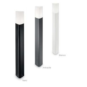 Stalp modern de exterior cu protectie IP44 PULSAR PT1 ANTRACITE 135908 176148 universul-luminii.ro