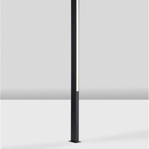 Stalp negru de exterior LED IP65 Stor H-150cm 251318 universul-luminii.ro