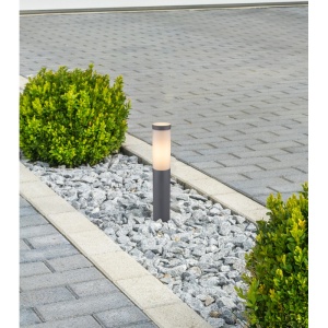 Stalp pentru exterior design modern, IP44 BOSTON antracit 106358 universul-luminii.ro