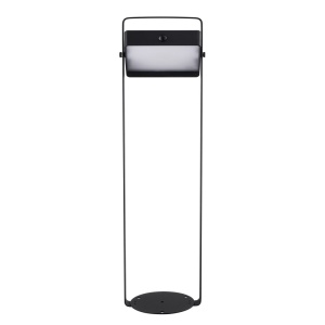 Stalp solar cu senzor de miscare, protectie IP44, Saulio negru 244198 universul-luminii.ro