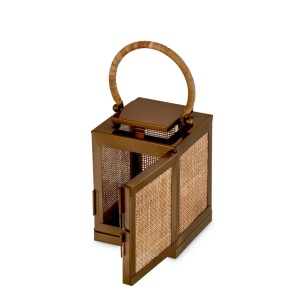 Suport lumanare design LUX Georgian S ratan - Img 5