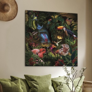 Tablou de perete decorativ Selvatica, 100x100cm