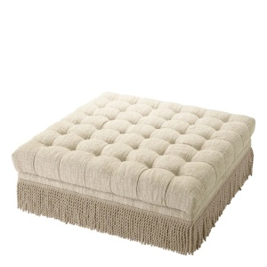 Taburete design LUX Dorantes, Boucle sonata crem - Img 5