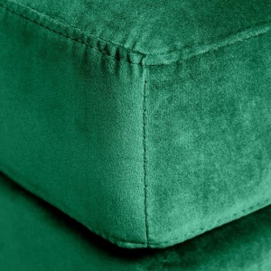 Taburete elegant Cozy Velvet 80cm, catifea verde smarald - Img 4