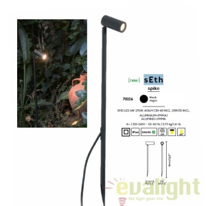 Tarus, proiector cu iluminat LED exterior IP44, SETH 70226 56668 universul-luminii.ro