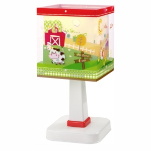Veioza camera copii cu imagini imprimate, My Little Farm 64401 DB