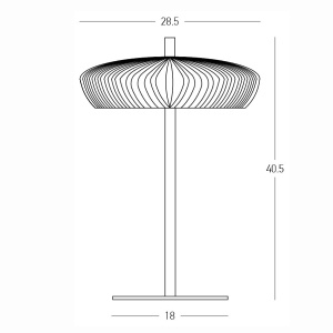 Veioza, Design Natural, PLASTER GREY, ZB-2594 170498 universul-luminii.ro