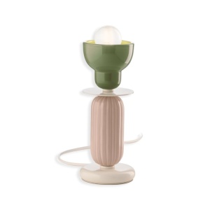 Veioza din ceramica design italian realizata manual BERIMBAU 216228 universul-luminii.ro