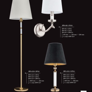 Veioza eleganta realizata manual Sparone 187208 universul-luminii.ro