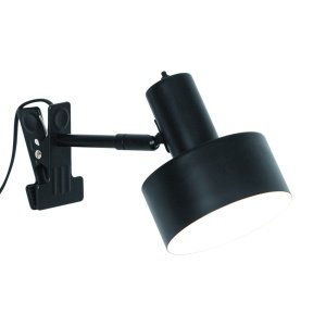 Veioza/Lampa cu clips/ clema de birou Matis negru