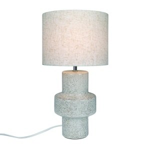 Veioza, Lampa de Masa, Ceramica, Textil, Dugan