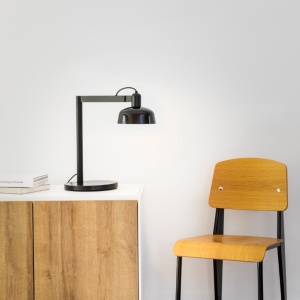 Veioza/Lampa de masa design ambiental TATAWIN negru 122638 universul-luminii.ro