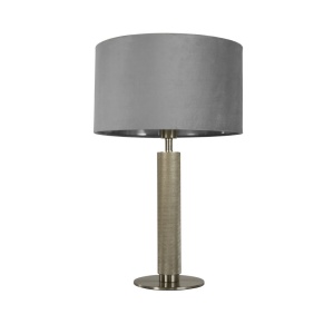Veioza/Lampa de masa design decorativ London argintiu/gri 139808 universul-luminii.ro