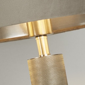 Veioza/Lampa de masa design decorativ London argintiu/taupe 139818 universul-luminii.ro