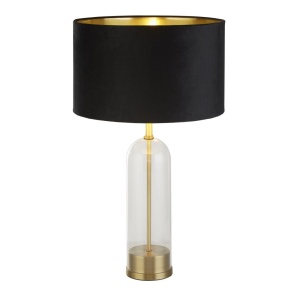 Veioza/Lampa de masa design decorativ Oxford alama, negru