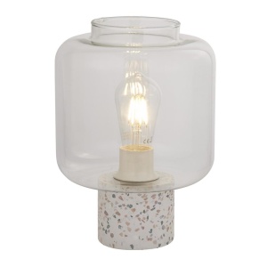 Veioza/Lampa de masa design decorativ Vessel transparent