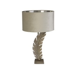 Veioza/Lampa de masa design lux elegant Belle argintiu/gri 148548 universul-luminii.ro