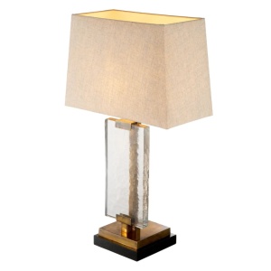 Veioza, Lampa de masa design LUX, Sticla Suflata, James