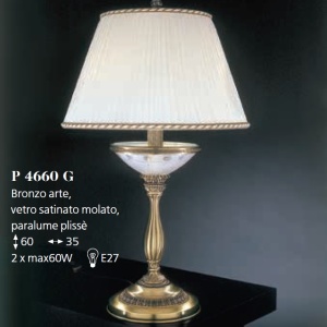Veioza / Lampa de masa din alama design italian H-60cm 4660 101588 universul-luminii.ro