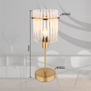 Veioza, Lampa de masa GORLEY auriu 157468 universul-luminii.ro