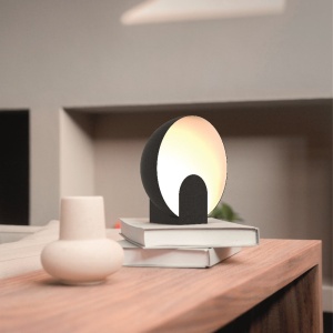 Veioza, Lampa de masa LED design ambiental OCULO negru 131708 universul-luminii.ro