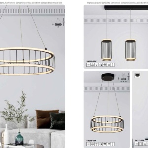 Veioza, Lampa de masa LED design modern Circolo 208198 universul-luminii.ro