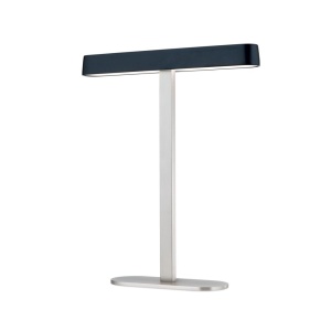 Veioza/Lampa de masa LED moderna AUFTAKT crom satin/negru 155678 universul-luminii.ro