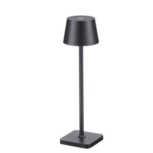 Veioza/Lampa de masa LED portabila exterior IP54 DECK negru