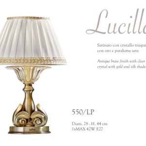 Veioza, Lampa de masa LUX realizat manual Lucilla 162778 universul-luminii.ro