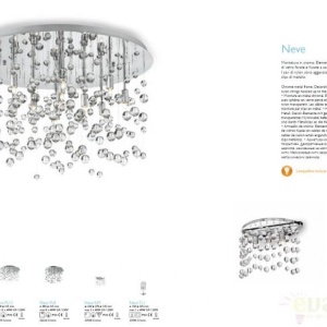 Veioza, lampa de masa moderna NEVE TL1 033945 578368 universul-luminii.ro