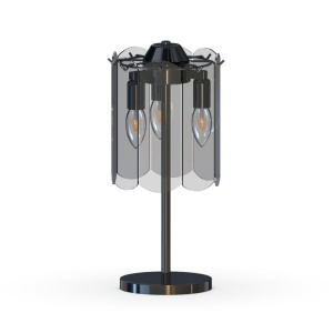 Veioza, Lampa de masa moderna Nira negru